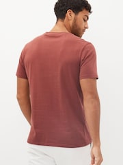 Clay Red Essential Crew Neck T-Shirt - Image 2 of 6