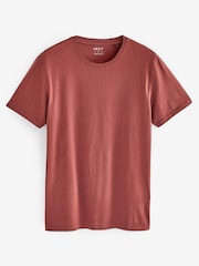 Clay Red Essential Crew Neck T-Shirt - Image 4 of 6