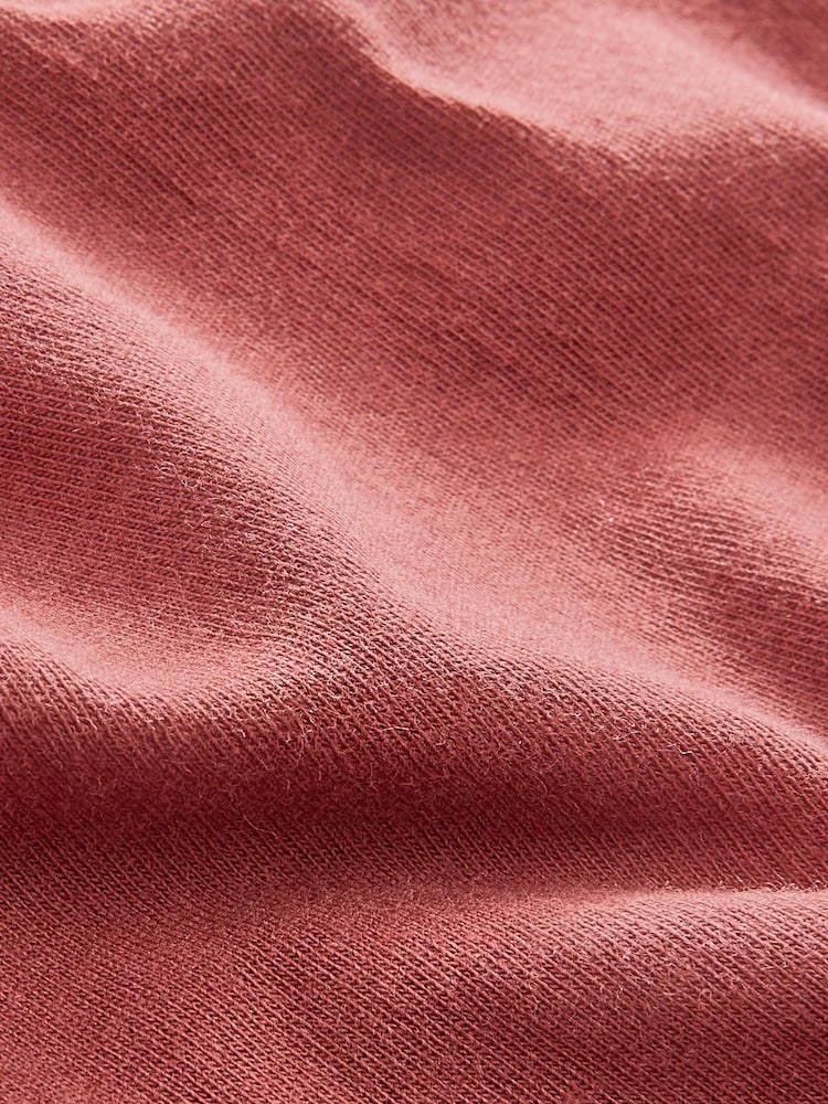 Clay Red Essential Crew Neck T-Shirt - Image 6 of 6