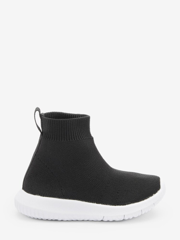 Black Sock Trainers - Image 1 of 4