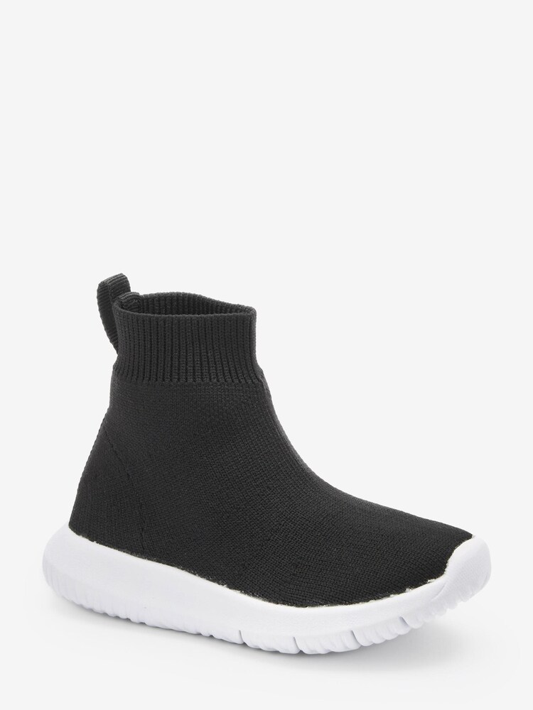 Black Sock Trainers - Image 2 of 4
