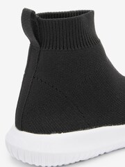Black Sock Trainers - Image 3 of 4