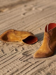 Penelope Chilvers Suede Cassidy Western Ankle Boots - Image 4 of 5