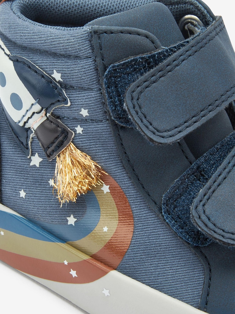 Petrolblau - Warm gefütterte Stiefel mit Klettverschluss - Bild 5 von 5 Petrolblau - Warm gefütterte Stiefel mit Klettverschluss - Bild 5 von 5