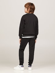 Tommy Hilfiger Black Essential Sweatshirt - Image 3 of 7