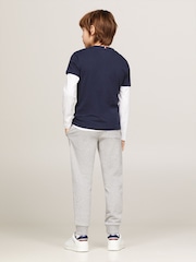 Tommy Hilfiger Blue Navy Essential T-Shirt - Image 2 of 7