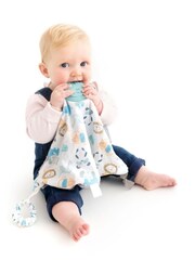Cheeky Chompers Comfort And Chew 100% Cotton Baby Gift Bundle - Image 2 of 9