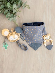 Cheeky Chompers Teething Baby 100% Cotton Gift Bundle - Image 1 of 8
