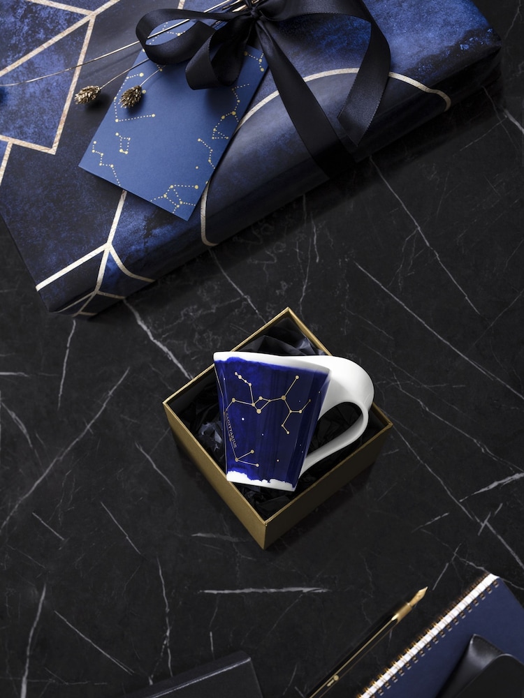 Villeroy & Boch Blue Stylish Mug with Sagittarius Zodiac Sign - Image 2 of 4