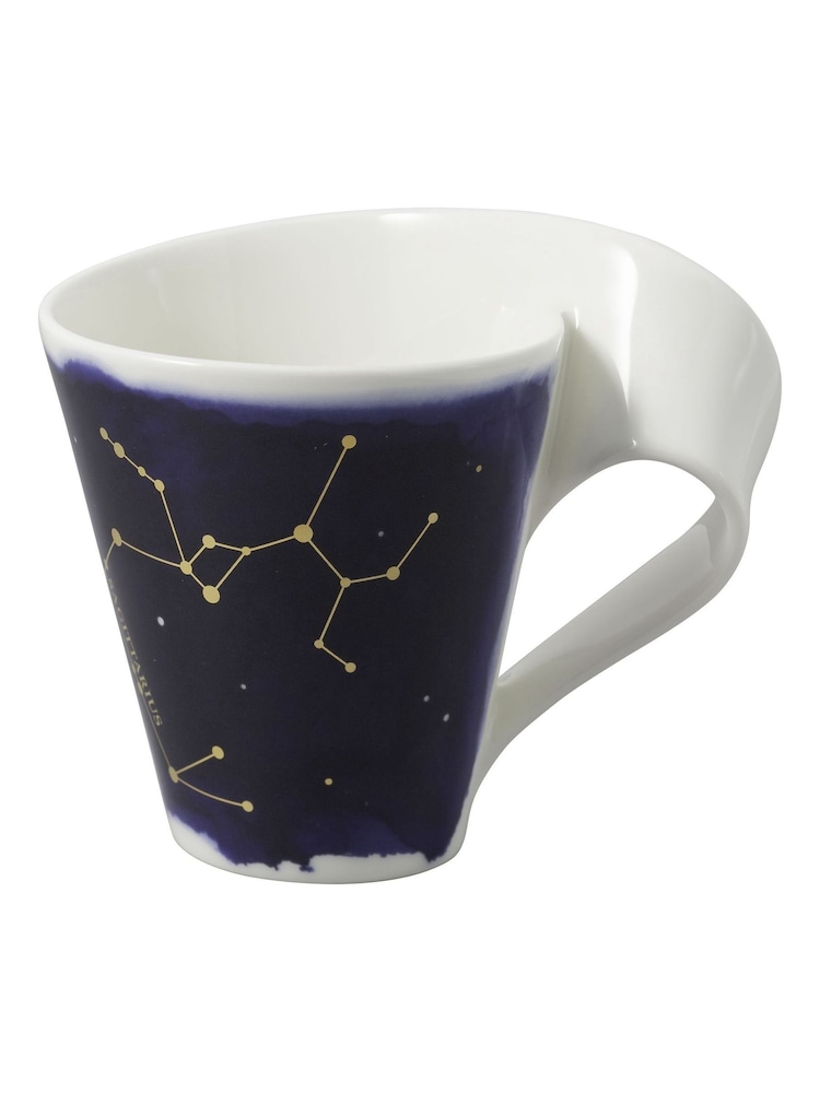 Villeroy & Boch Blue Stylish Mug with Sagittarius Zodiac Sign - Image 4 of 4