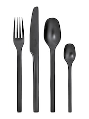 Villeroy & Boch 16 Piece Black Manufacture Rock Cutlery Set - Image 2 of 3