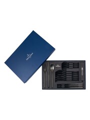 Villeroy & Boch 16 Piece Black Manufacture Rock Cutlery Set - Image 3 of 3