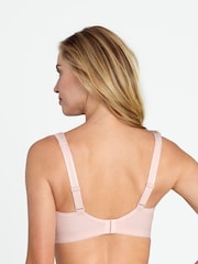 Miss Mary of Sweden Pink Broderie Anglaise Non-Wired Bra - Image 3 of 3
