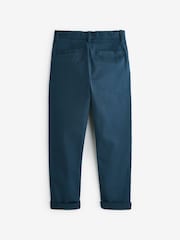 Marina franceză albastru - Pantaloni chino stretch (3-17ani) - Image 2 of 3