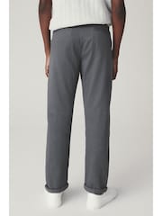 Charcoal Grey Regular Fit Stretch Chino Trousers (3-17yrs) - Image 4 of 5