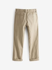 Stone Regular Fit Stretch Chino Trousers (3-17yrs) - Image 5 of 5