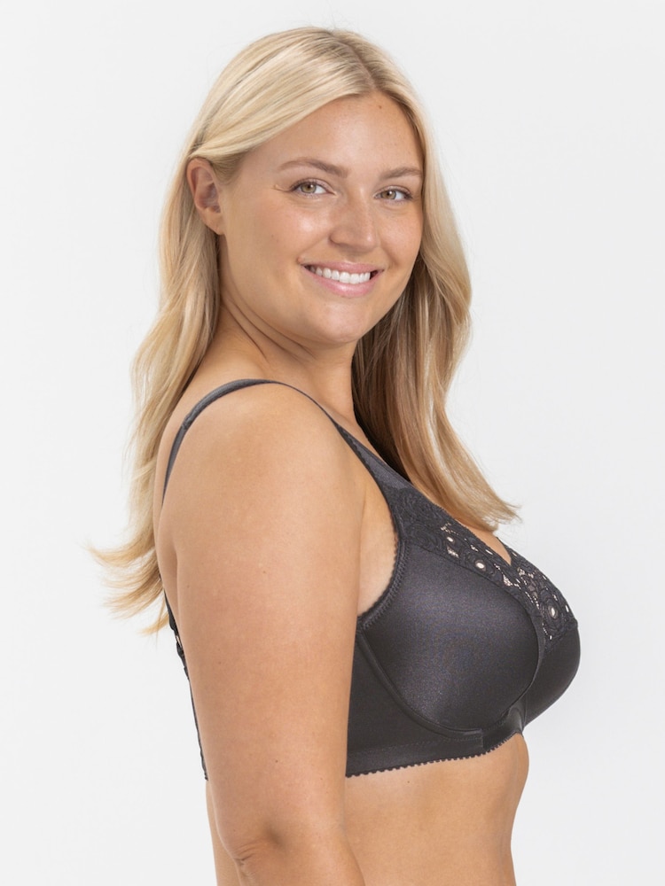 Schwarz - Miss Mary of Sweden Amsterdam Bügel-BH - Bild 4 von 4