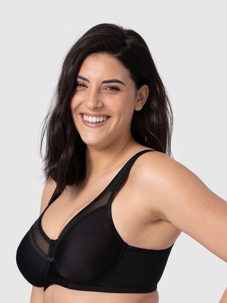 Miss Mary of Sweden Black Sweet Senses Underwire T-Shirt Bra - Image 3 of 3