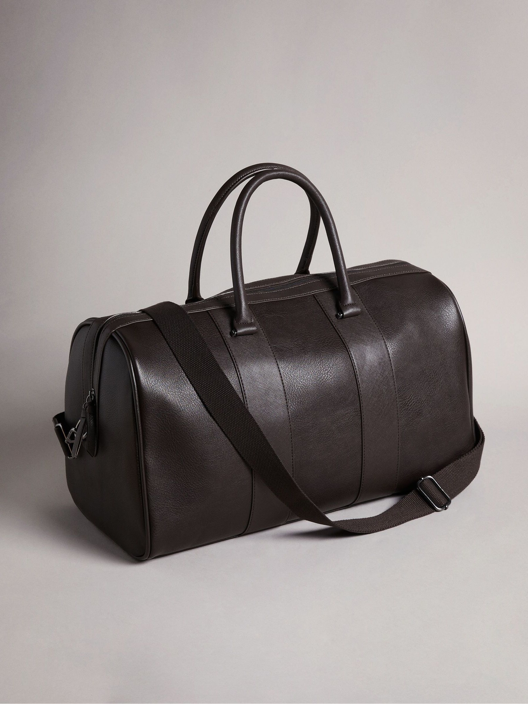 Buy Ted Baker Brown Evyday Striped PU Holdall Bag from Next Luxembourg