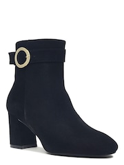 Radley London Black Anchor Mews Block Heel Boots - Image 2 of 5