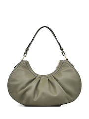 Radley London Winter Moss Green Forest Way Whipstitch Shoulder Bag - Image 2 of 3