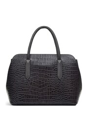 Radley London Thunder Grey Liverpool Street 2.0 Faux Croc Grab Bag - Image 2 of 4