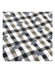Radley London White Chalk Checked Dog 100% Cotton Tote Bag - Image 3 of 4