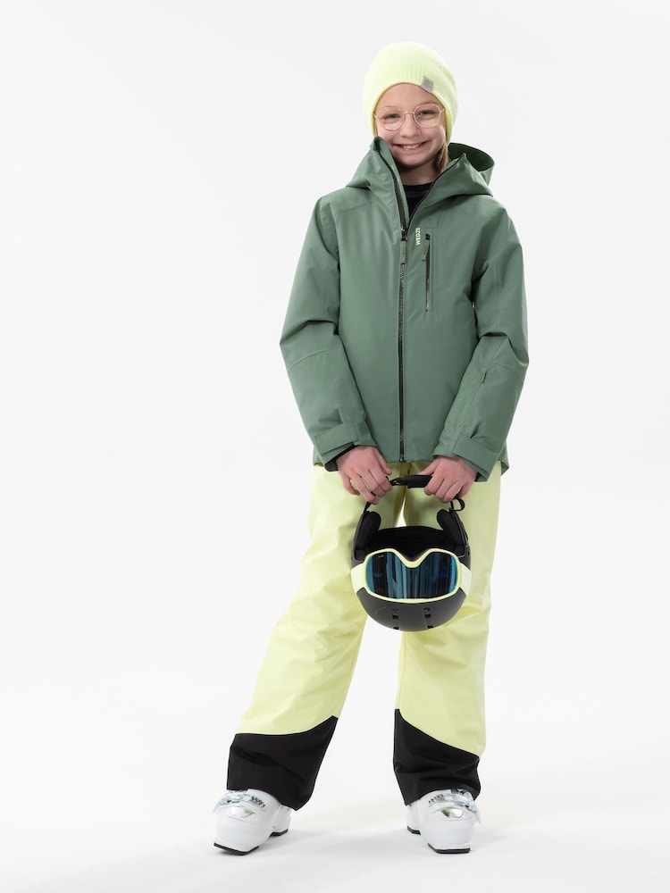 Dětská hřejivá a nepromokavá bunda Decathlon Zelená - Image 1 of 9