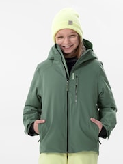 Dětská hřejivá a nepromokavá bunda Decathlon Zelená - Image 2 of 9