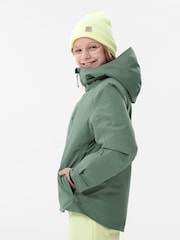 Dětská hřejivá a nepromokavá bunda Decathlon Zelená - Image 4 of 9