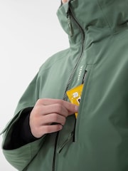 Dětská hřejivá a nepromokavá bunda Decathlon Zelená - Image 5 of 9