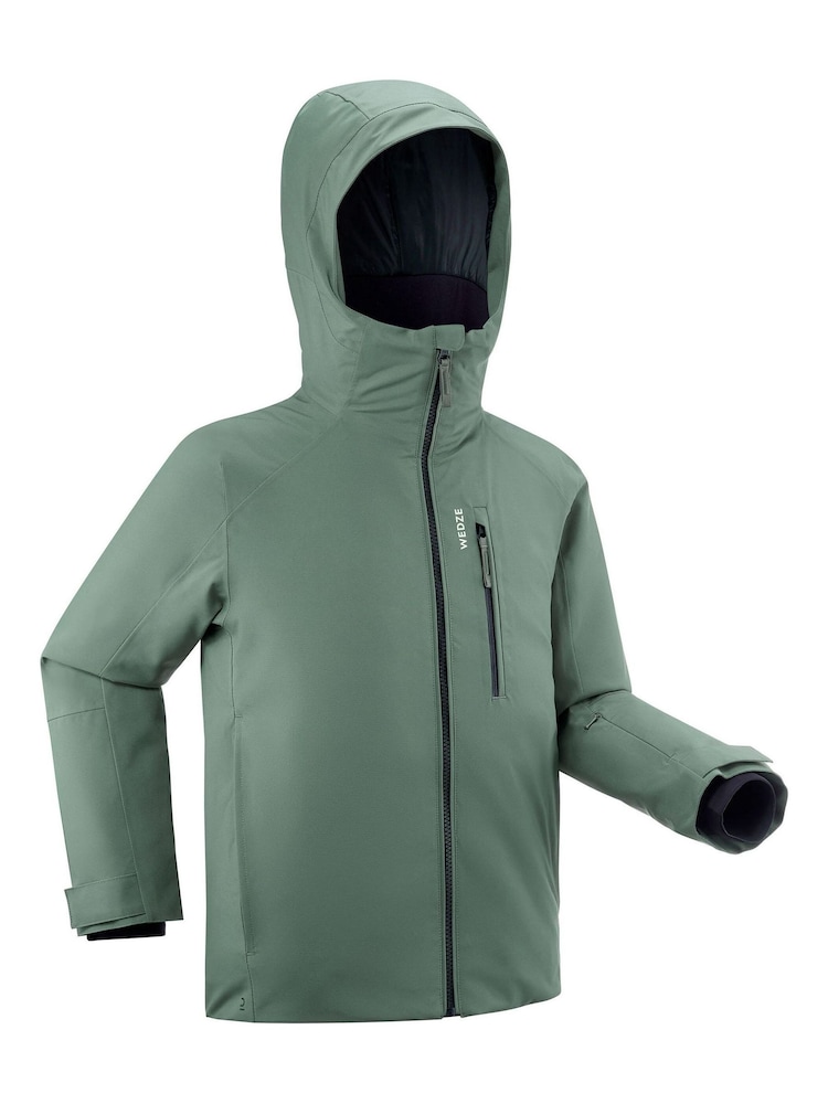 Dětská hřejivá a nepromokavá bunda Decathlon Zelená - Image 9 of 9