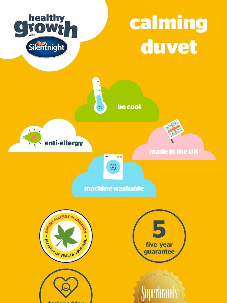 Silentnight Healthy Growth Calming 10.5 Tog Duvet - Image 9 of 9