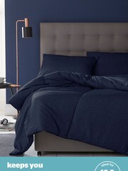 Silentnight White Coverless Duvet and Pillowcase Set - Image 7 of 10