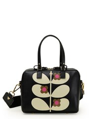 Orla Kiely Iris Wild Rose Stem Handbag - Image 1 of 4