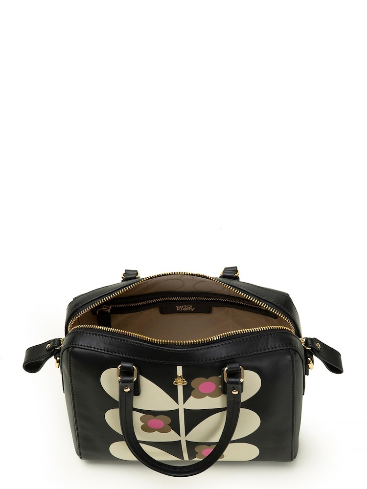 Orla Kiely Iris Wild Rose Stem Handbag - Image 4 of 4