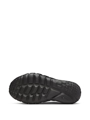 Nike Black/Silver Flex Runner Youth Trainers - Image 6 of 10