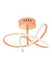 glow Pink LED Ceiling Light Lamp - Image 3 of 5