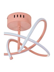 glow Pink LED Ceiling Light Lamp - Image 5 of 5
