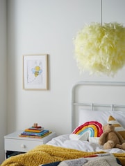 glow Yellow Feather 40cm Shade - Image 2 of 5