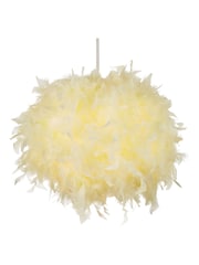 glow Yellow Feather 40cm Shade - Image 3 of 5