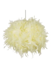 glow Yellow Feather 40cm Shade - Image 4 of 5