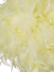 glow Yellow Feather 40cm Shade - Image 5 of 5
