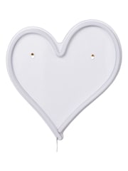 glow Pink Neon Heart Wall Light - Image 4 of 5