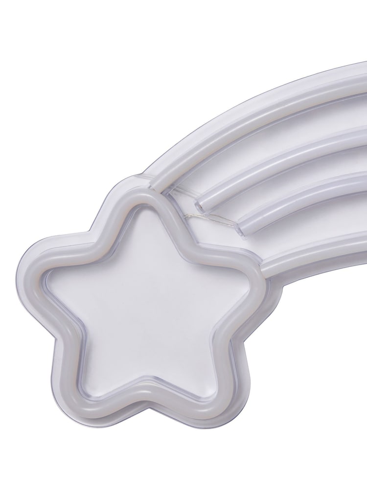 glow Yellow Neon Comet Wall Light - Image 5 of 5