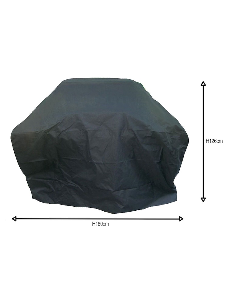 Charles Bentley Black Garden Premium Waterproof Burner BBQ Cover - Image 2 of 3