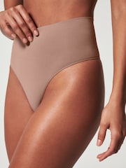 Цвет кофе с молоком - SPANXshape™ Extra Ordinary Thong - Image 1 of 3