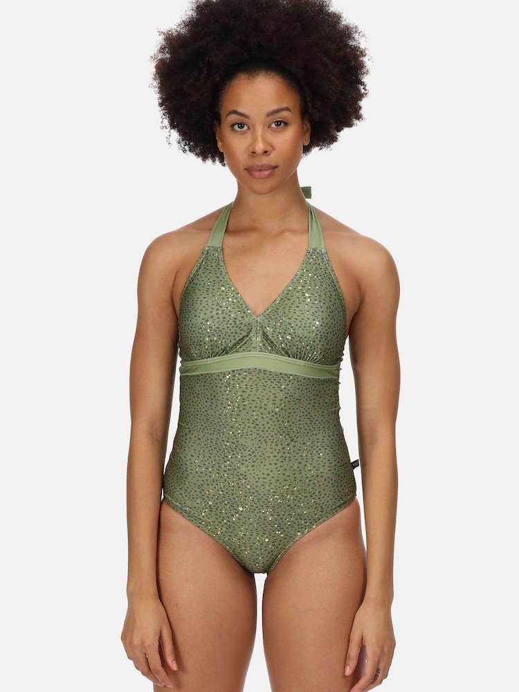 Regatta Green Flavia Swimming Costume - Image 1 of 4