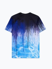 Hype. Boys Pool Drips Sleeved Swim Top - Image 2 of 4
