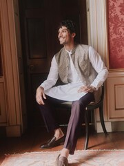 Burgundy Red Formal Trousers - Image 2 of 7